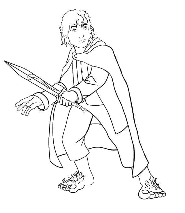 Hobbit kolorowanki